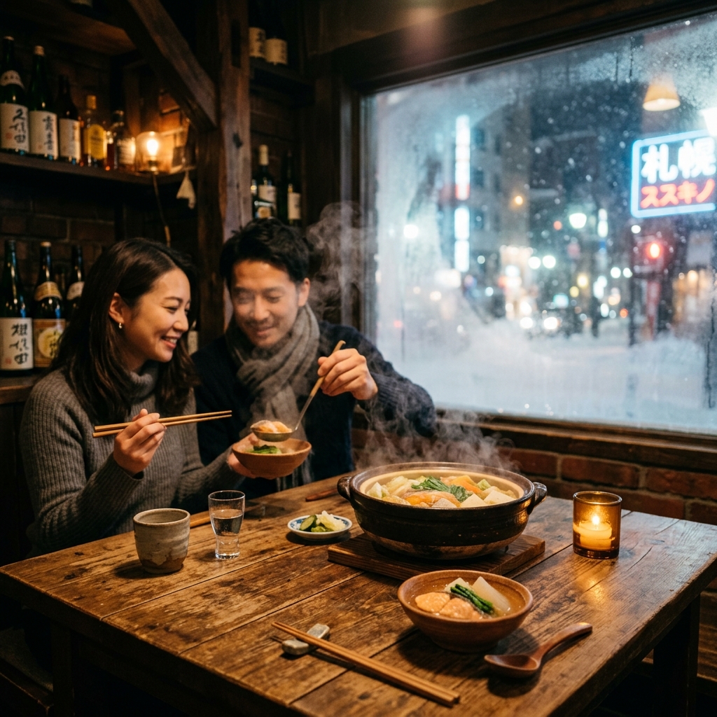 サシ飲みでの親密な距離感