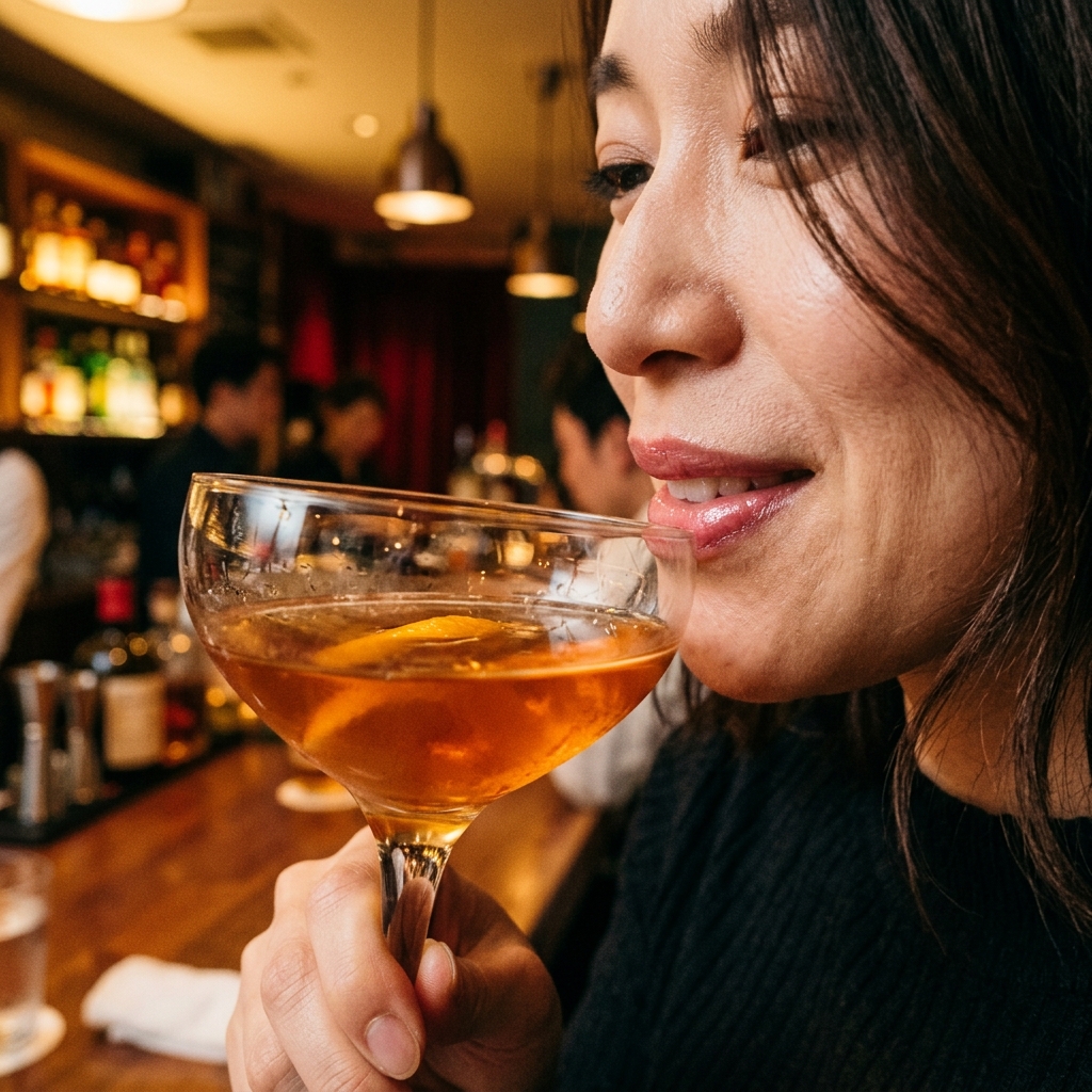 サシ飲みでの親密な距離感