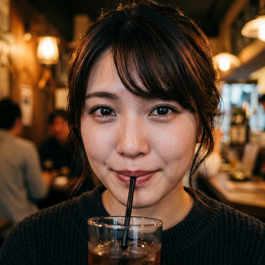 サシ飲みでの親密な距離感