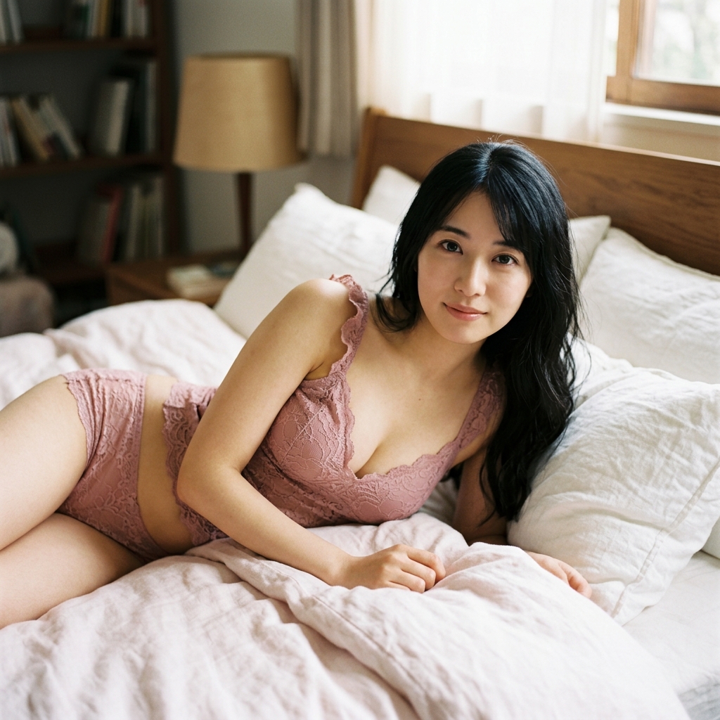 セクシーランジェリーの美女 1